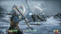 Make use of the debris in the center to take cover from the ice beams.