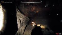 use the ledges to get across the chasm and reach the switch