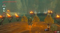 Wait for the three Gorons to pass out