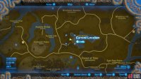 Here is a more general map showing the location of the memory as well