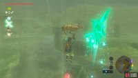 We used Revali&rsquo;s Gale to get to the top of the statue since it&rsquo;s raining.