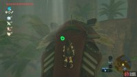 If it’s raining you will have to get creative about how you climb up the horse’s head