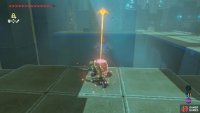 Use stasis to hit the barrel into the stone slab