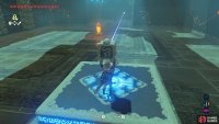 Place the laser on the platform