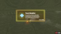 but just run to the back wall to grab the Medallion!