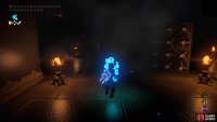 Don’t rush, as there are many large, rotating spike pillars.