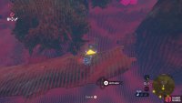 If you’re lazy to climb, move a metal box towards the giant log. Then grab it using Magnesis from atop the log.