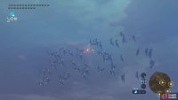 Get rid of the annoying Keese swarm with Bomb Arrows.