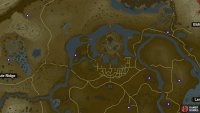 Courser Bee Honey locations near north Hyrule Field (note there’s some overlap with the previous map).