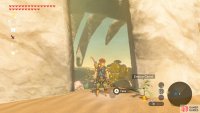 Check the west side of the giant skeleton.