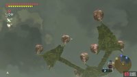 When you’re lazy to glide, you can shoot the platforms down instead.