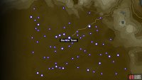 Hydromelon locations in the Gerudo Desert.