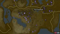 Hylian Shroom locations at the Great Plateau.