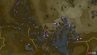 Mighty Thistle locations in the Faron region.
