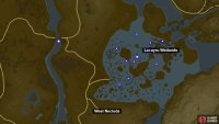 Blue-Winged Heron locations around Lanayru Wetlands.
