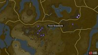 Woodland Boar locations at/near the Great Plateau.