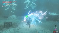 Then freeze the Bokoblin archer with the Frostblade etc.