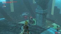If you have lots of Bomb Arrows, you can try destroying the three propellers.