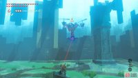 Balancing on top of the wooden crate is about the only way you can lock on to the Skywatcher.