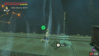 First, grab the Boko Spear from the ledge on the right.