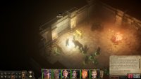Along the northwestern wall you’ll find a poorly-hidden secret door,