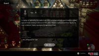 You can unlock new equipment in the shop by Scrutinizing the guard near the exit