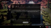 Inquire/Scrutinize the Friendly Farmer in West Clearbrook Traverse to find a hidden item