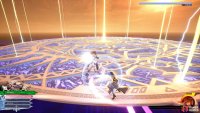 while you&rsquo;ll have to deal with her Keyblade strikes during it