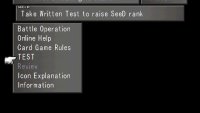 You can take a number of written tests