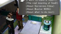 Talk to Cid after dealing with NORG