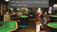 Defeat the pub owner in a game of cards and he’ll invite you to his secret lair