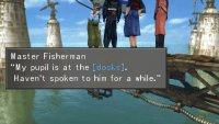 Continue talking to the Master Fisherman and he’ll ask you to do a favor