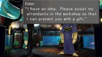 talk to the Elder and he’ll give you a quest