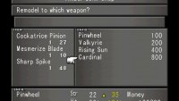 Next to the Timber Hotel you’ll find a weapon shop, where you can create new weapons for Rinoa