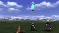 You can run into the UFO in the plains around Winhill