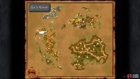 The location of Qu&rsquo;s Marsh on the Forgotten Continent