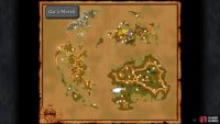 The location of Qu&rsquo;s Marsh on the Mist Continent