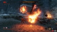 run side to side to avoid the Homing Fireballs