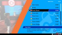 You’ll need 60 BP to buy all six Power items.