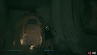 Use the Force Push Ability to open up the path and follow it around