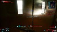 or you can go through the double doors on the right if your body is 6.