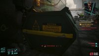 You can also push a garbage can out of the way to gain access to the building, if you&rsquo;ve got a high enough Body score.