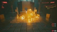 Use Breach Protocol to deploy the ICEpick daemon to lower RAM costs, then remotely detonate the enemy&rsquo;s grenade.