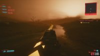 In the middle part of the race you&rsquo;ll be caught in a dust storm, which honestly just makes the guides easier to follow.