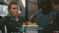 During the meeting with Meredith you&rsquo;ll get a chance to make two NOMAD responses, one during a timed dialog choice,
