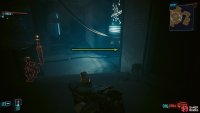 Continue following the walkway, hack the computer to turn off the camera&rsquo;s then head into the room to the right.