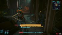 Talk to the Scavs at the bottom of the stairs. If you have Streetkid, they&rsquo;ll walk away, otherwise, you&rsquo;ll have to fight them.