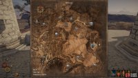 The location of Electric Lab on the Abrassar map, marked here as &lsquo;Fort&rsquo; in the north east of the map.
