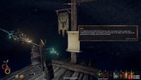 Read the note on the platform where you first encountered Mad Captain&rsquo;s Bones to begin the quest.