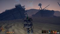 The broken ship where the Captain&rsquo;s Cabin is located.